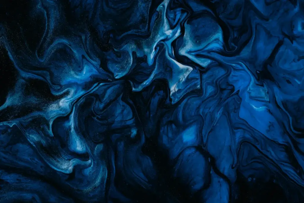 Abstract dark blue artwork, cover image for the webinar Cash Flow Forecasting and Predictive Analytics in Illiquid Markets